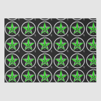Greenleaf Pentagram-weefselpapier Tissuepapier