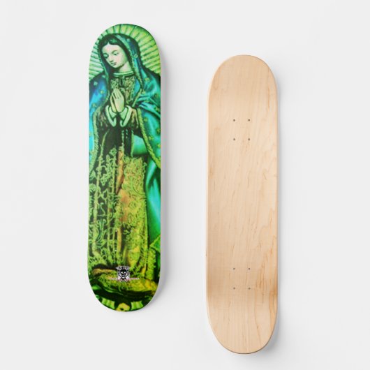 Greenleaf Virgin Mary Skateboard Deck (Voorkant)