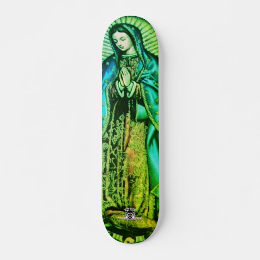 Greenleaf Virgin Mary Skateboard Deck (Voorkant)