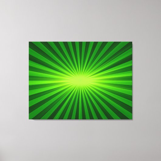 GreenLight Fantasy Art Design Abstract 3 Canvas Afdruk (Voorkant)