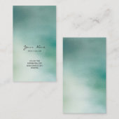 Greenly Green Grey Blauwgroen Cali Tropic Ombre Gl Visitekaartje (Voorkant / Achterkant)