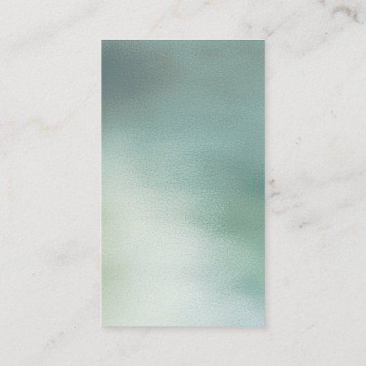 Greenly Green Grey Blauwgroen Cali Tropic Ombre Gl Visitekaartje (Achterkant)