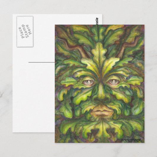 Greenman Briefkaart (Voorkant / Achterkant)
