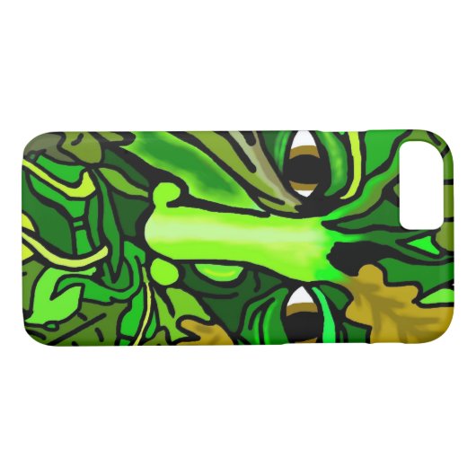 Greenman iPhone Case (Achterkant (Horizontaal))