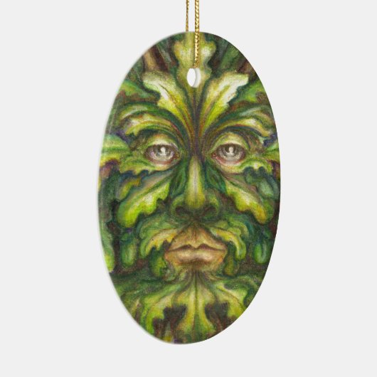 Greenman Keramisch Ornament (Rechts)