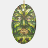 Greenman Keramisch Ornament (Links)