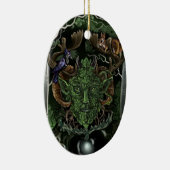 GreenMan~ornament Keramisch Ornament (Rechts)
