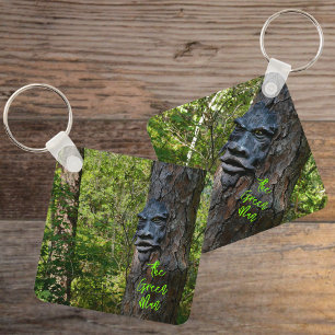 GreenMan Pagane Mythologie Keltische Myth Fotograf Sleutelhanger