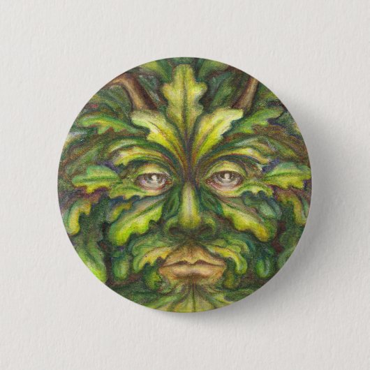 Greenman Ronde Button 5,7 Cm (Voorkant)