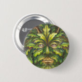 Greenman Ronde Button 5,7 Cm (Voorkant /achterkant)