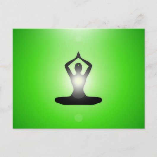 GreenMe Zen Meditation Briefkaart (Voorkant)