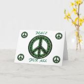 Greenpeace voor al wenskaart kaart (Gele Bloem)