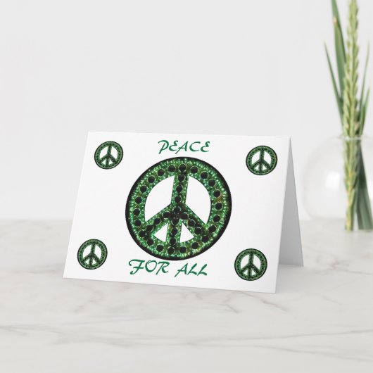 Greenpeace voor al wenskaart kaart (Voorkant)