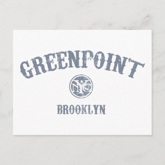 Greenpoint Briefkaart (Voorkant)