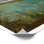 "Greenpoint (Brooklyn NYC)" 11x14 in | door M. Koc Poster (Hoek)