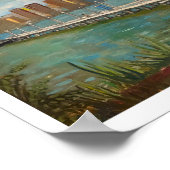 "Greenpoint (Brooklyn NYC)" 8 x 10 in - door M. Ko Poster (Hoek)