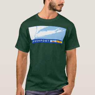 Greenport Long Island 4 T-shirt