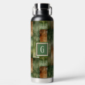 Greens and Brown Paint Wash Waterfles (Voorkant)