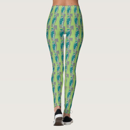 Greens Martini Shakers Leggings (Achterkant)
