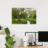 Greens van Grand pre Poster (Thuiskantoor)