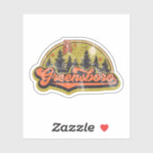 Greensboro, Alabama Sticker (Vel)