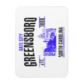 Greensboro Magneet (Verticaal)