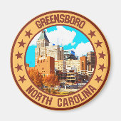 Greensboro Magneet (Voorkant)