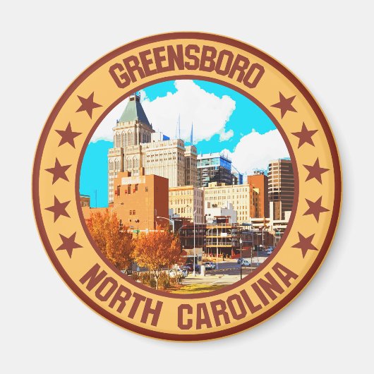 Greensboro Magneet (Voorkant)