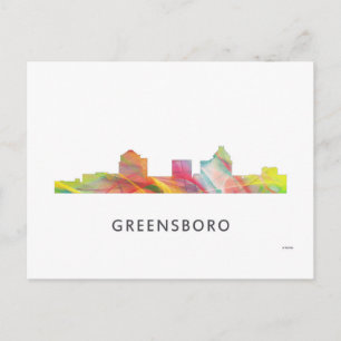 GREENSBORO, NC WB1 BRIEFKAART