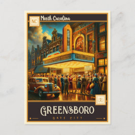 Greensboro, North Carolina | Briefkaart