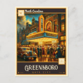 Greensboro, North Carolina |  Briefkaart (Voorkant)