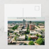 Greensboro, North Carolina Briefkaart Reizen (Voorkant / Achterkant)
