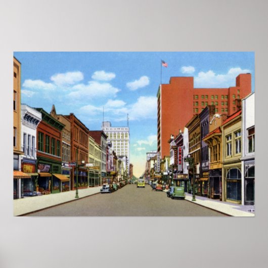 Greensboro North Carolina Poster (Voorkant)