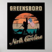 Greensboro North Carolina Poster (Voorkant)