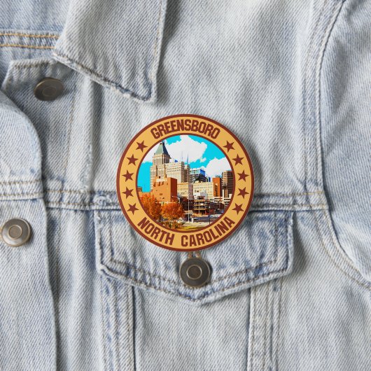 Greensboro Ronde Button 7,6 Cm (In situ)