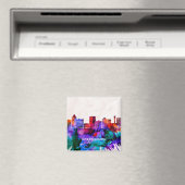 Greensboro Skyline Magneet (Insitu (Vaatwasser))