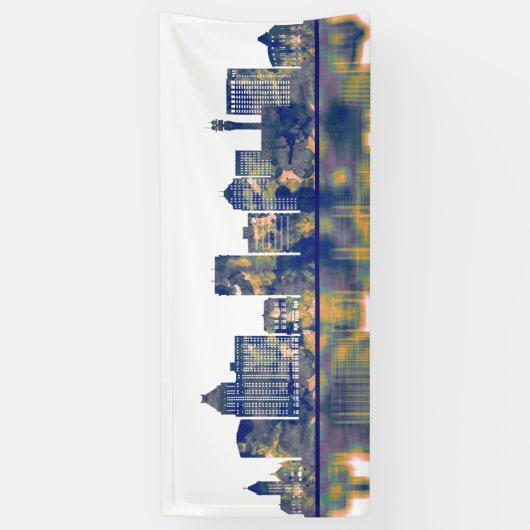 Greensboro Skyline Spandoek (Verticaal)