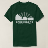 Greensboro Skyline T-shirt (Design voorkant)