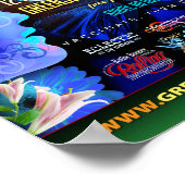Greensboro Summer Solstice 2021 Souvenir Poster (Hoek)