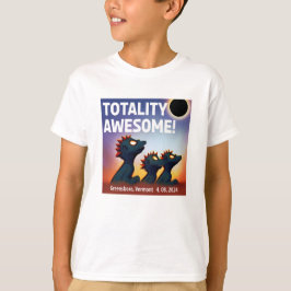 Greensboro "Totality" Geweldige Alien Party T-shirt