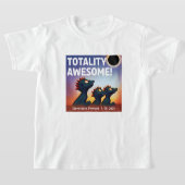 Greensboro "Totality" Geweldige Alien Party T-shirt (Laagn)