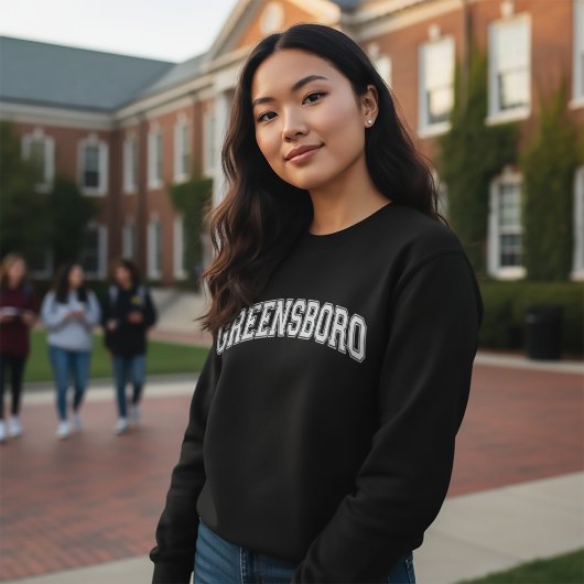 GREENSBORO University-Style Amerika College Trui