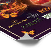 Greensboro Zomer Zonnewende 2025 Souvenir Poster (Hoek)