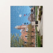 Greensburg Indiana Courthouse puzzle in Springtime Legpuzzel (Verticaal)