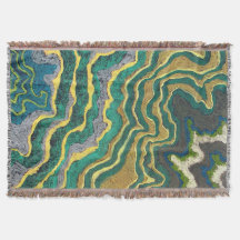 Greenscape Throw Blanket