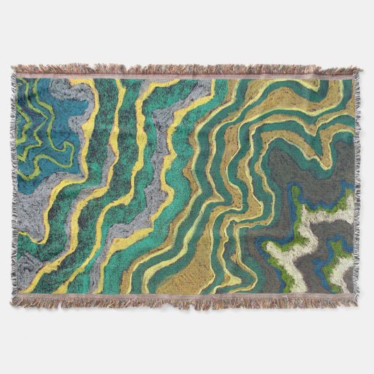 Greenscape Throw Blanket Deken (Voorkant)