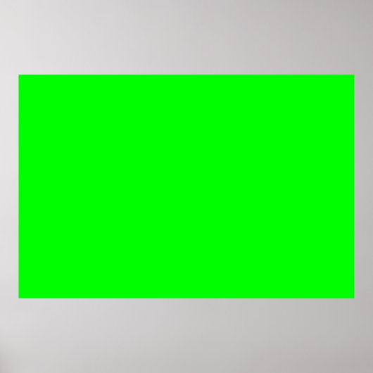 Greenscreen Poster (Voorkant)