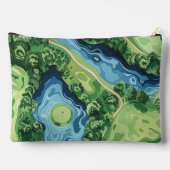 Greenside Getaway: Golfer's Accessoirezakje Etui (Achterkant)