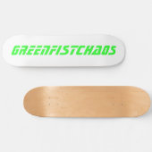 GREENSKATECHAOS PERSOONLIJK SKATEBOARD (Horizontaal)