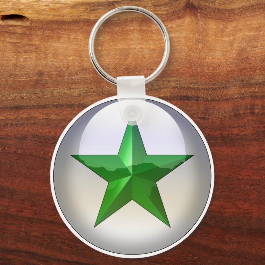 GreenStarJewel Sleutelhanger (Voorkant)